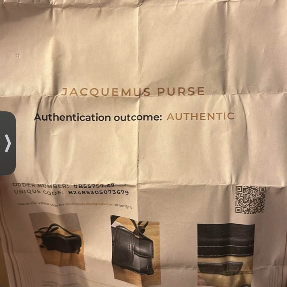 Jacquemus Black Purse